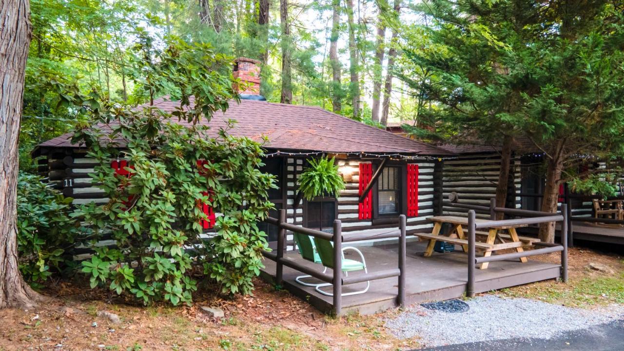 Log Cabin Motor Court Asheville Kültér fotó