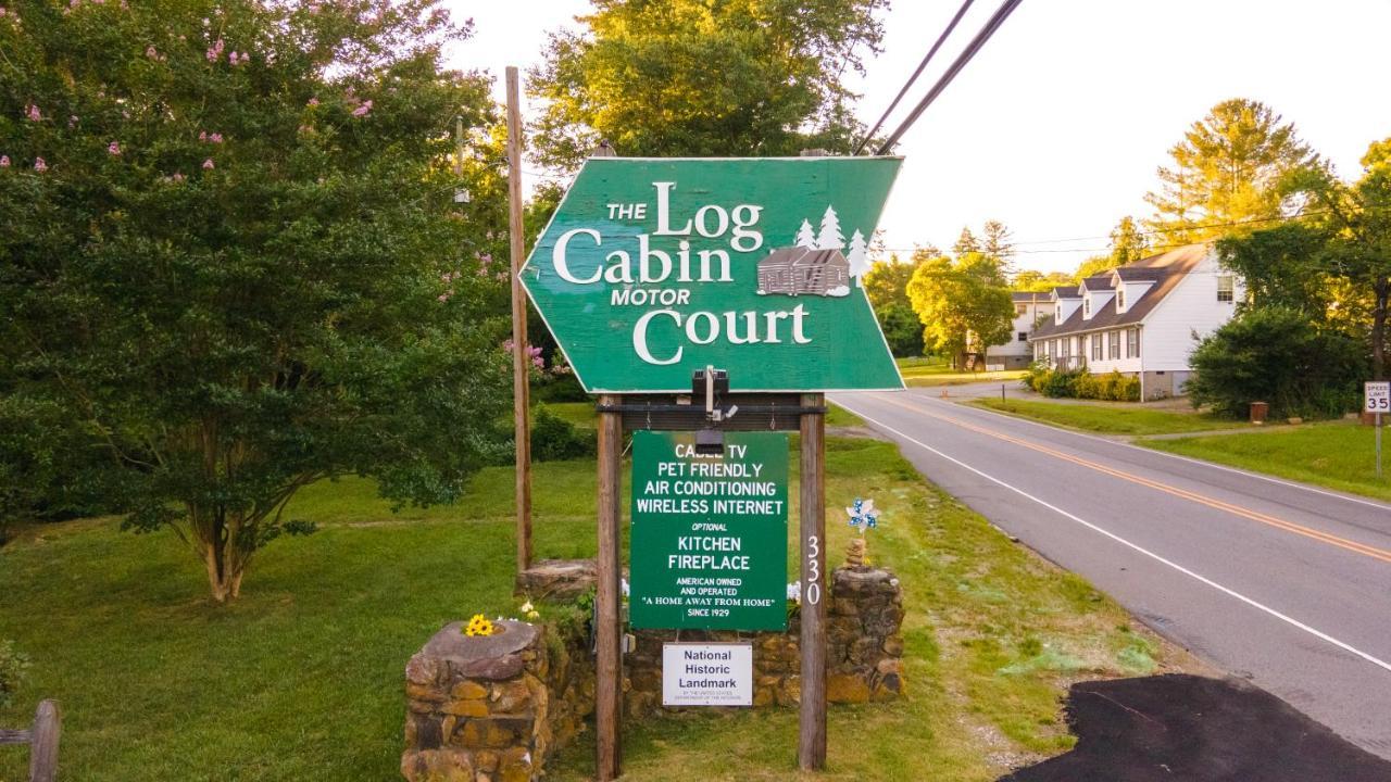 Log Cabin Motor Court Asheville Kültér fotó