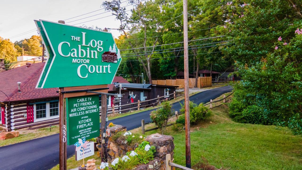 Log Cabin Motor Court Asheville Kültér fotó